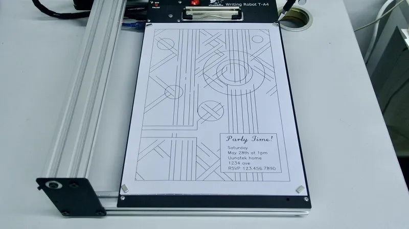 How to Make Custom Party Invitations with iDraw Writing Machines (Step-by-Step Guide)