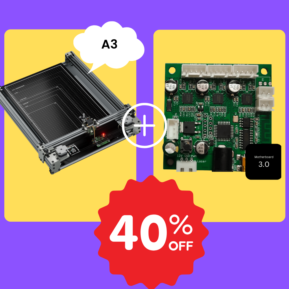 iDraw H SE Plotter a penna A3 + Scheda madre Bundle