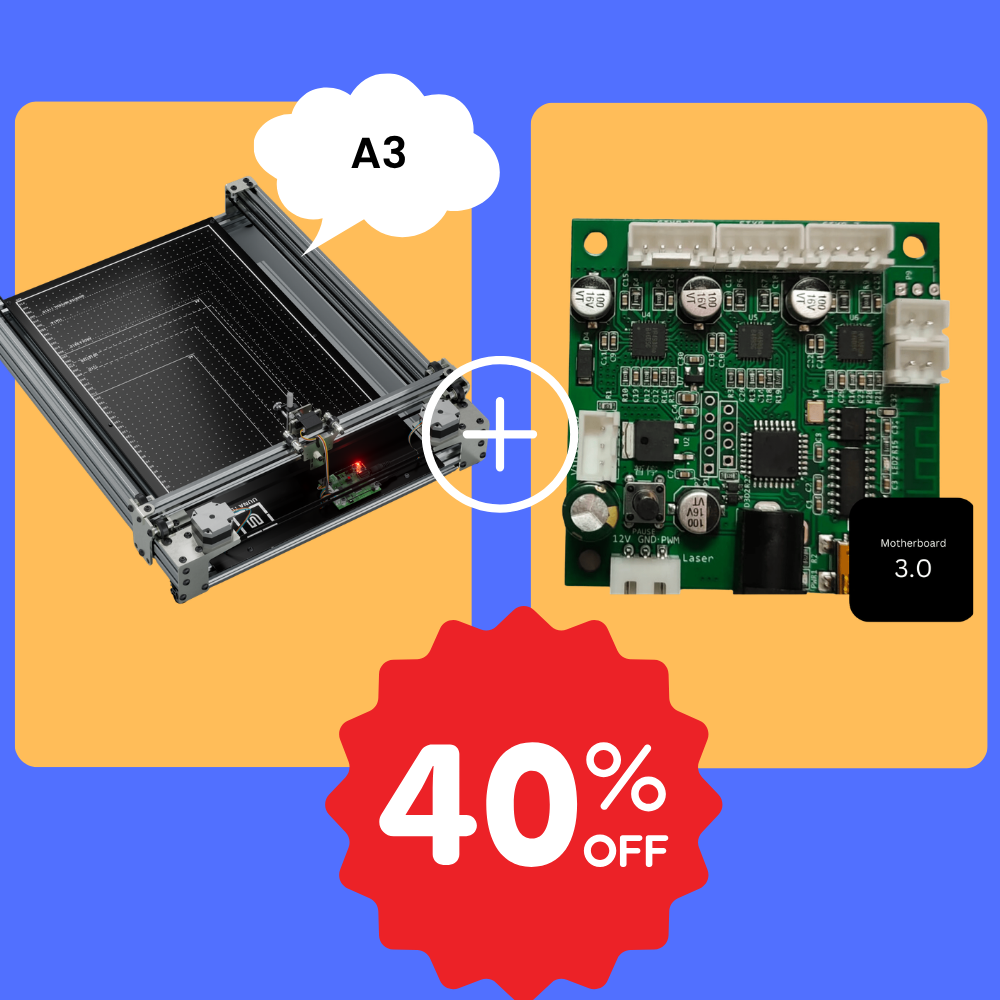 iDraw H SE Plotter a penna A3 + Scheda madre Bundle
