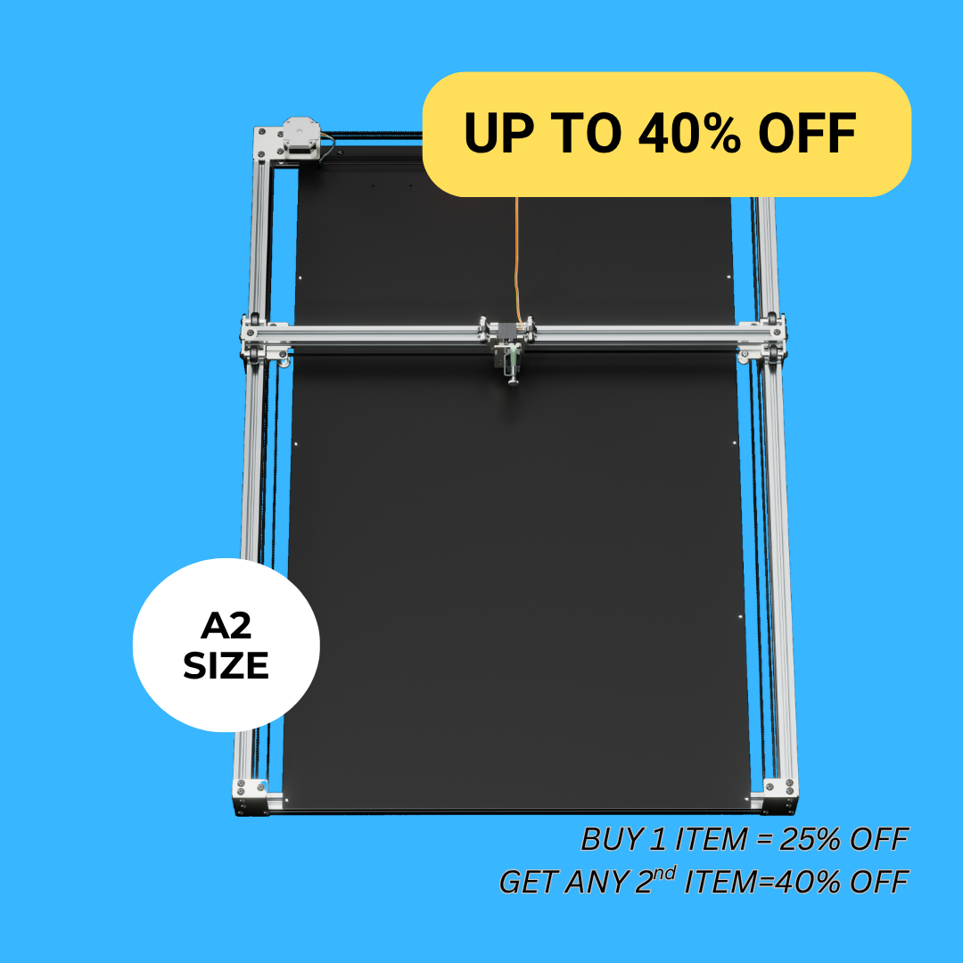 iDraw H SE A2 Pen Plotter Formato Grande per Arte Generativa e Automazione Creativa