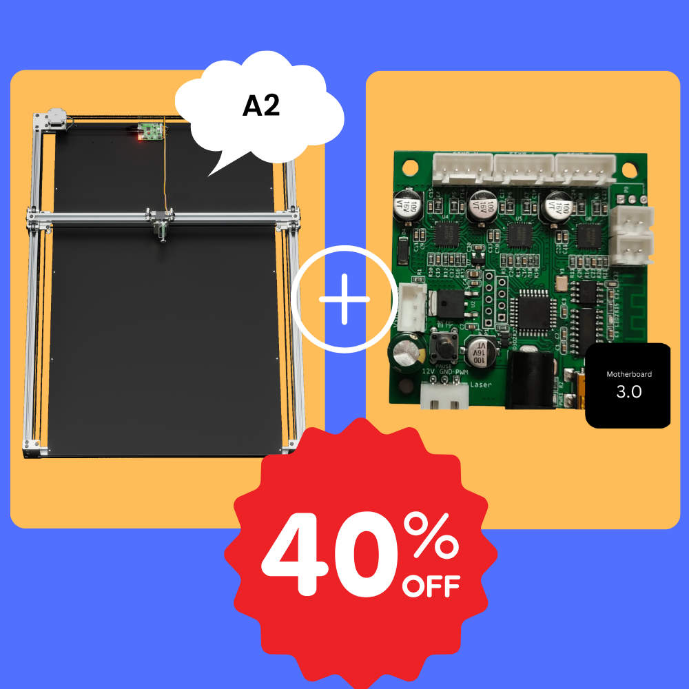 iDraw H SE Plotter a penna A2 + Scheda madre Bundle