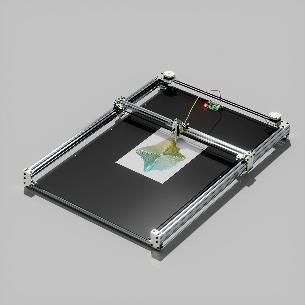 iDraw H SE Pen Plotter Preassemblato A3/A2 Robot da Disegno per Arte Generativa e Lavori Creativi ad Alta Precisione