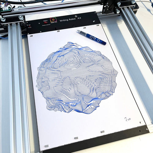 iDraw Serie H Pen Plotter Formato Grande A3/A2/A1/A0 | Robot da Disegno ad Alta Velocità