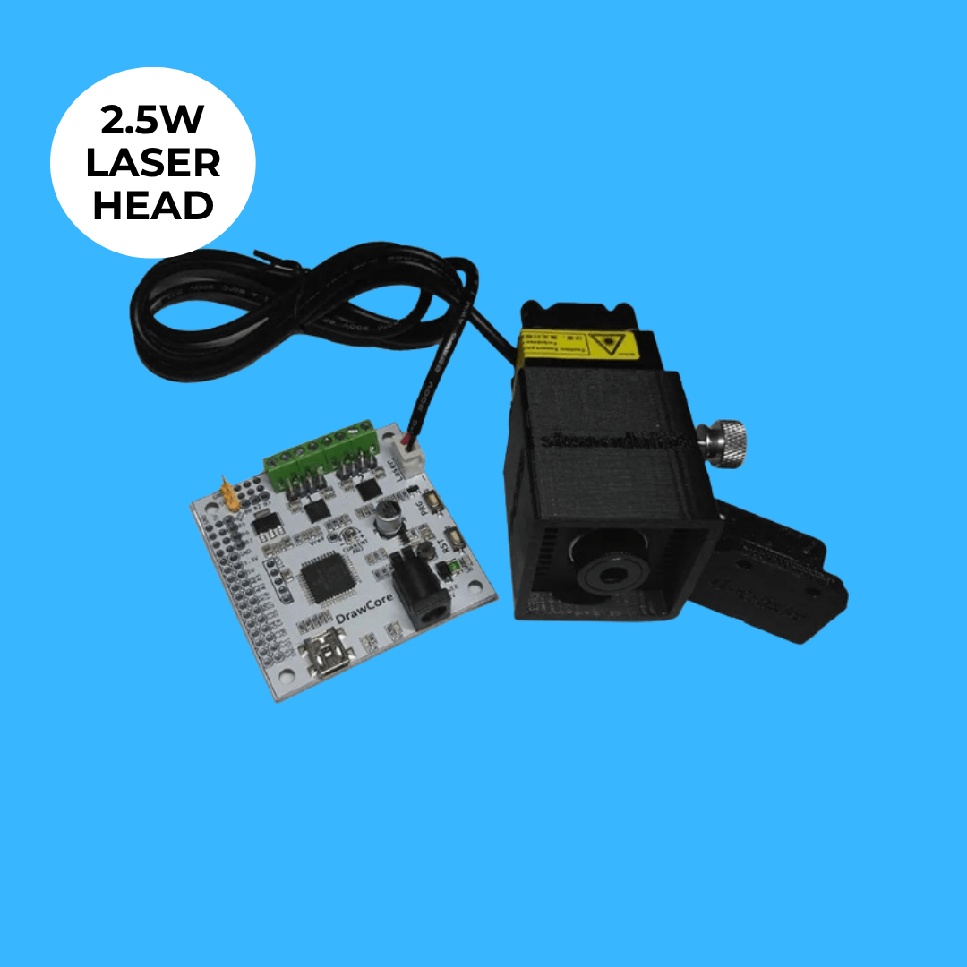 Testa Laser 2,5W per iDraw – Modulo di Incisione Laser Compatto per Pen Plotter