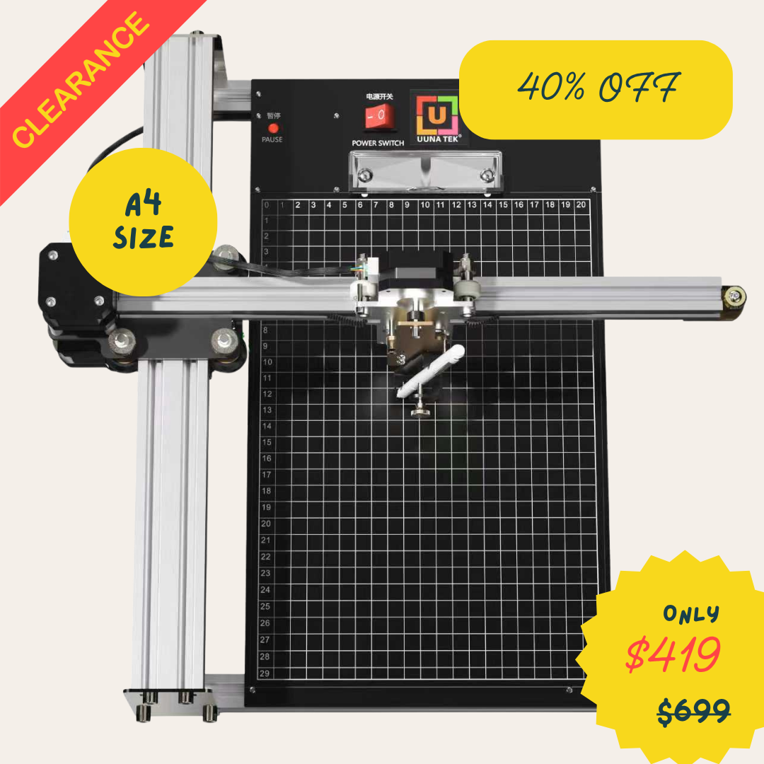 iDraw Pen Plotter 2.0 Robot da Disegno A4 | Macchina per Scrivere e Disegnare per Principianti
