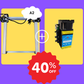 iDraw H Plotter a penna A2 + Testa laser da 10W Bundle
