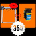 iDraw H Plotter a penna A2 + Testa laser da 10W Bundle