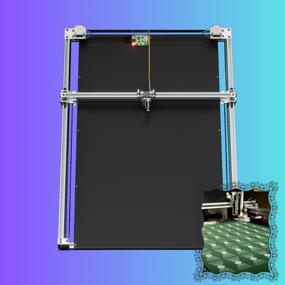iDraw H SE Pen Plotter Preassemblato A3/A2 Robot da Disegno per Arte Generativa e Lavori Creativi ad Alta Precisione