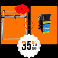 iDraw H Plotter a penna A1 + Testa laser da 15W Bundle