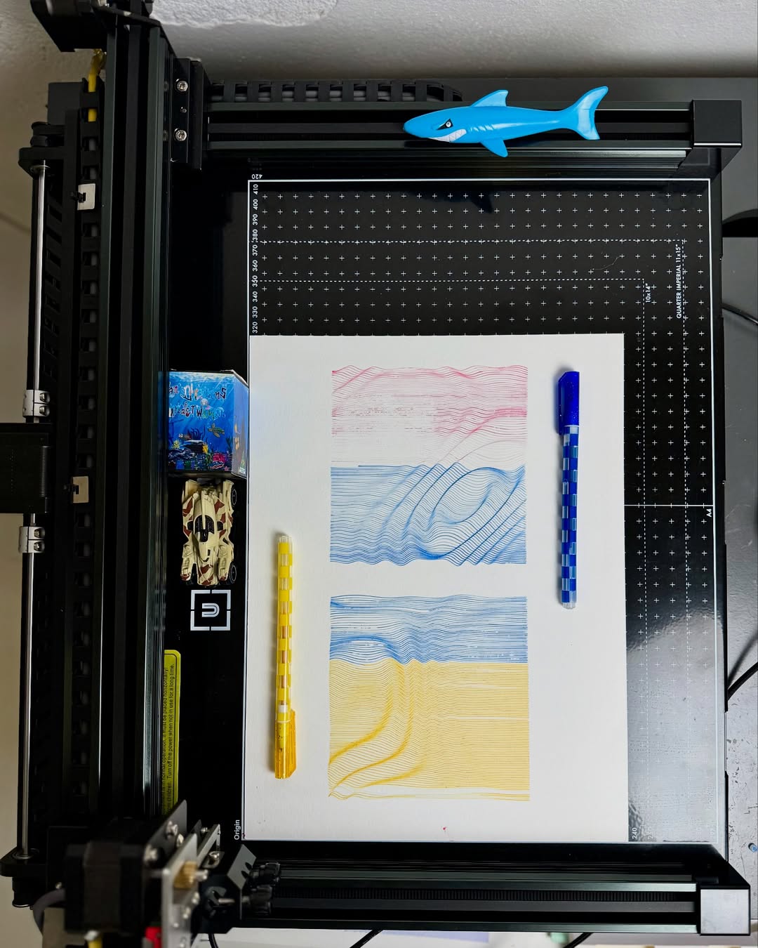 UUNA TEK 3.0 - Pen Plotter All-in-One di Alta Gamma Preassemblato Formati A0/A1/A2/A3 Robot da Disegno Macchine da Disegno