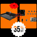 UUNA TEK 3.0 Plotter a penna A2 + Kit accessori Bundle