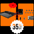 UUNA TEK 3.0 Plotter a penna A1 + Kit accessori Bundle