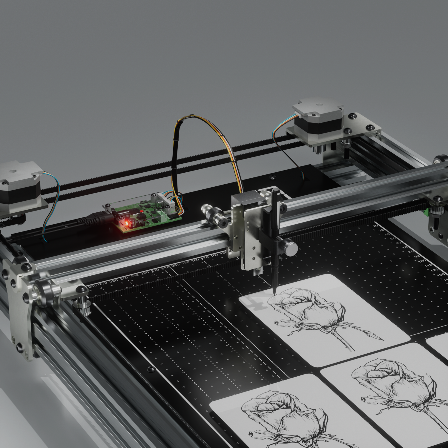 iDraw H SE A3/A2 Preassembled Pen Plotter Drawing Robot for Generative Art & High Precision Creative Work